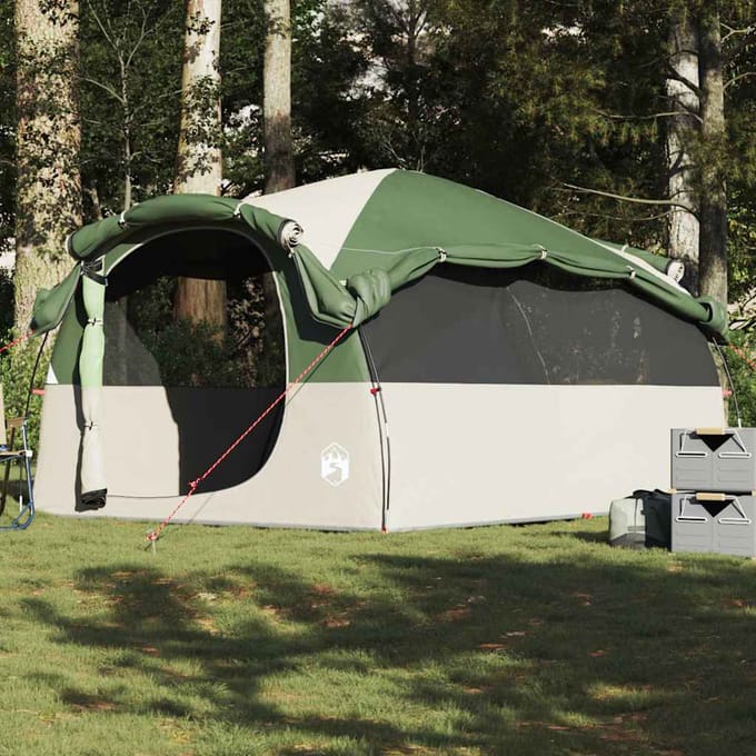 vidaXL - Tunneltent - 6-persoons - waterbestendig - groen