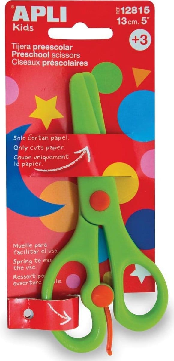 38x Apli Kids kleuterschaar 13cm, op blister