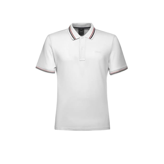 Geox Piquet 3 Korte Mouw Poloshirt Wit L Man