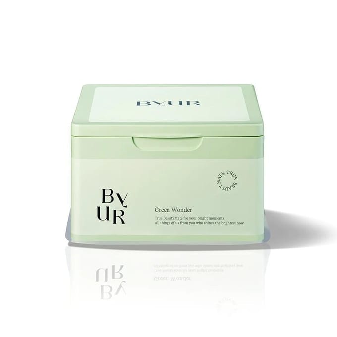 BYUR Masque Sérum Aqua Quotidien 30 unités - Merveille Verte white