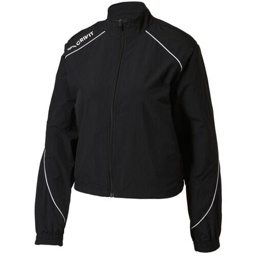 CRIVIT Dames trainingsjack (Zwart, S (36/38))