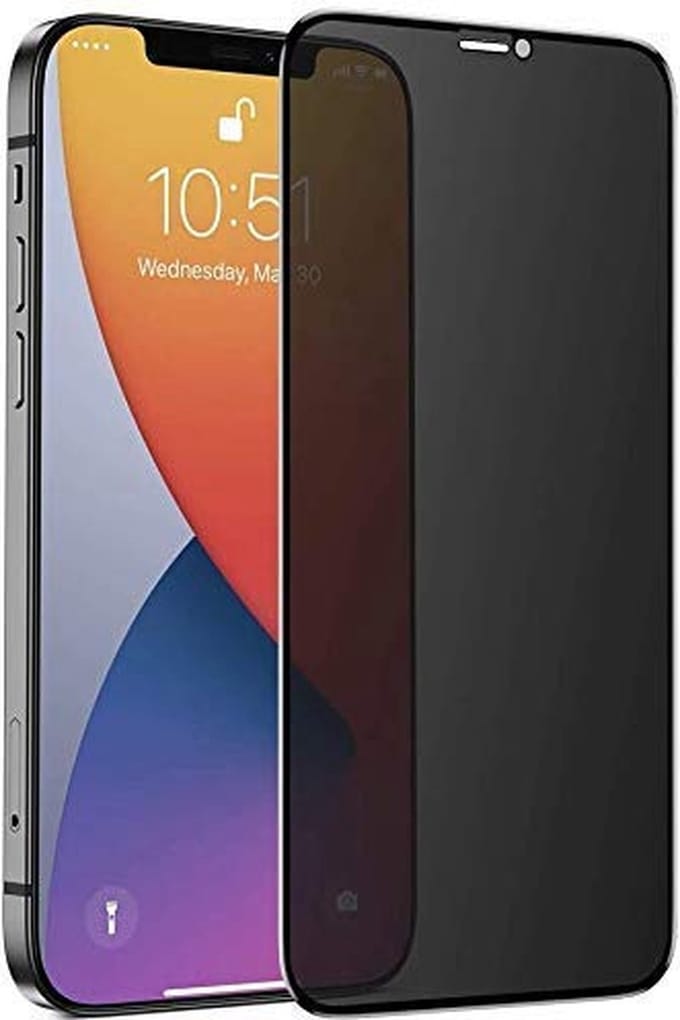 iPhone 13 pro Max Privacy Gehard Glas Tempered Glass Screen Protector Cover met Cleaning Set