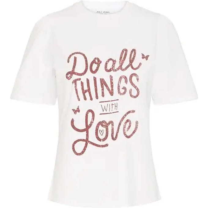 Dames-T-shirt Pulz Jeans Faith