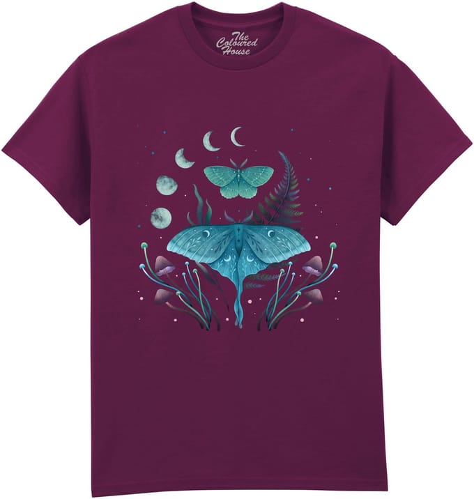 Vlinder Luna And Emerald The Coloured House T-shirt M