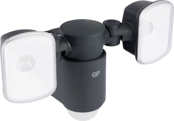 GP SafeGuard Schijnwerper - Met bewegingssensor - IP55 - Zwart