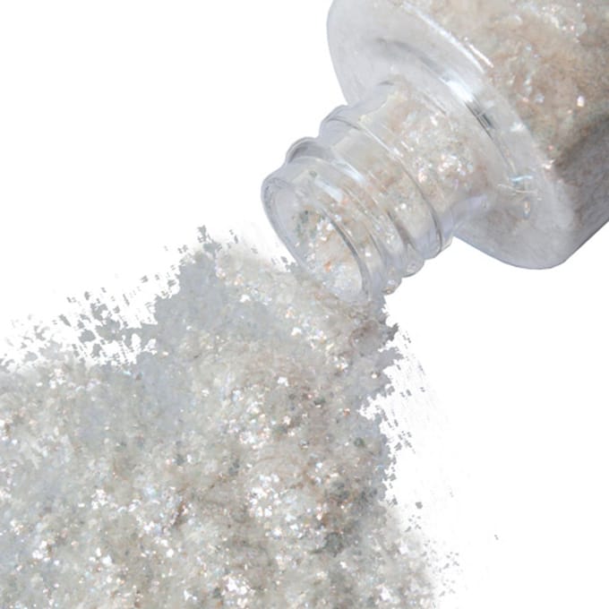 Grimas Shimmer Flakes - Parelmoer 701 - 9 gram