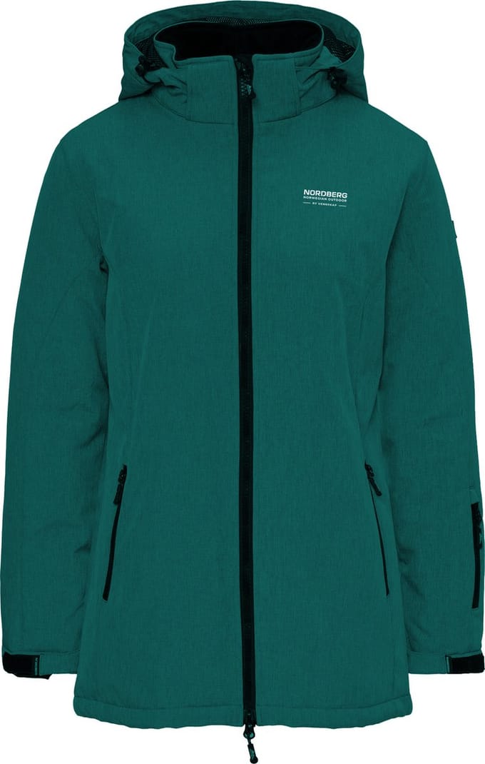 Nordberg - Olla Softshell Outdoorjas - Dames - Lagoon - Maat M