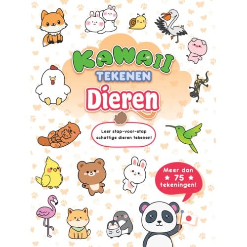 Kawaii Tekenen Dieren - Rebo International B.V.