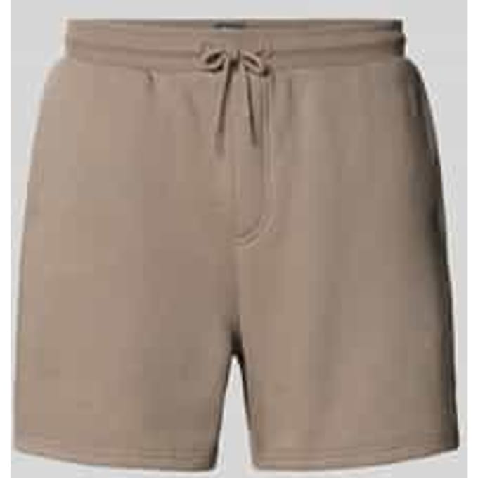 Regular Fit shorts van katoenmix