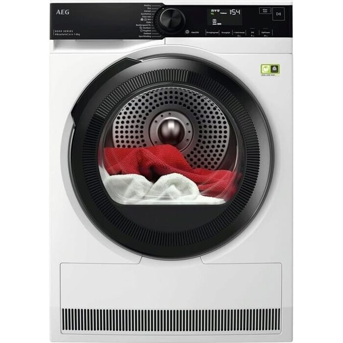 AEG TR868B4B 8000 AbsoluteCare® - Warmtepomp droger - Energielabel B - 8 kg