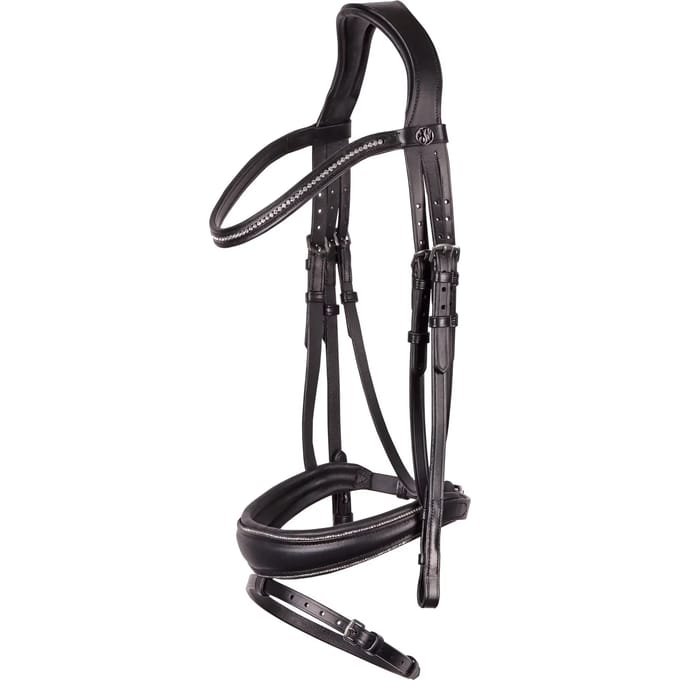 Harry's Horse Hoofdstel Harry's Horse Petit Crystal Zwart