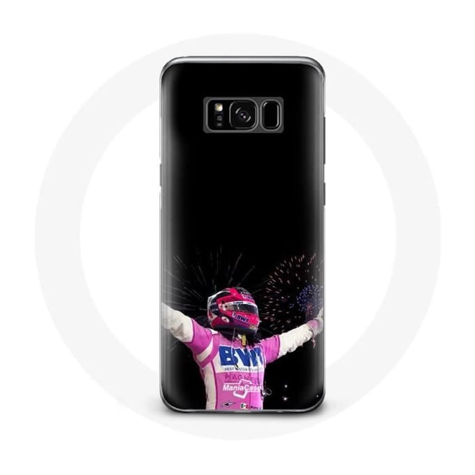 Coque pour Samsung Galaxy S8 Plus Formule 1 Sergio Pérez Mendoza gagné la course
