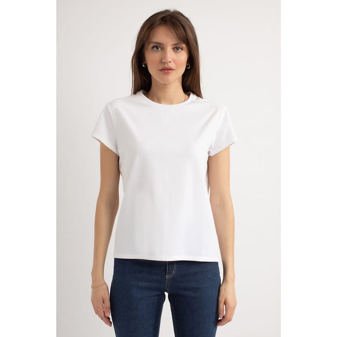 Josephine & Co Harper Ss T-shirt White Taglia: M | Maglie Sportivi Outlet | Donna | Bianco