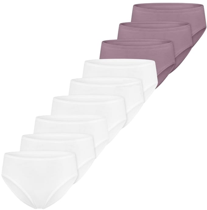 Schiesser Dames slip / onderbroek 9 pack Essentials Cotton