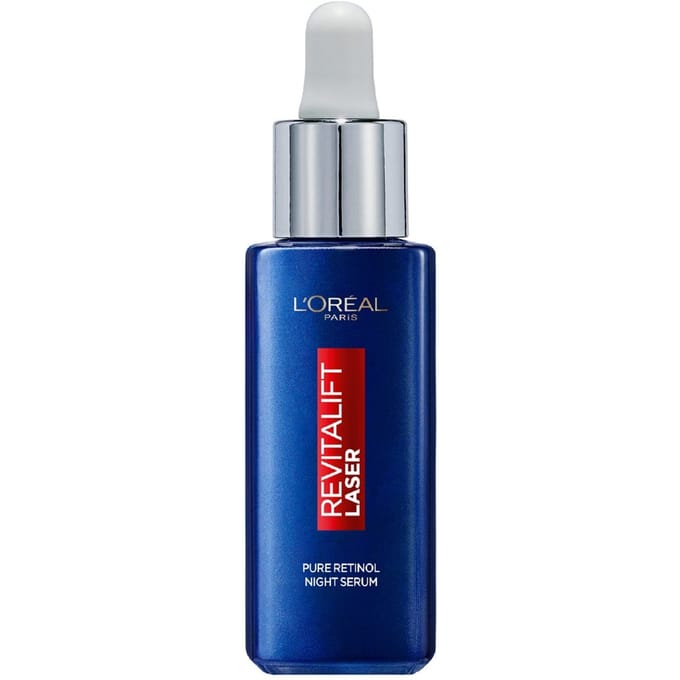 L'Oréal Paris Hyaluronic Acid Serum and Revitalift Laser Retinol Serum Bundle