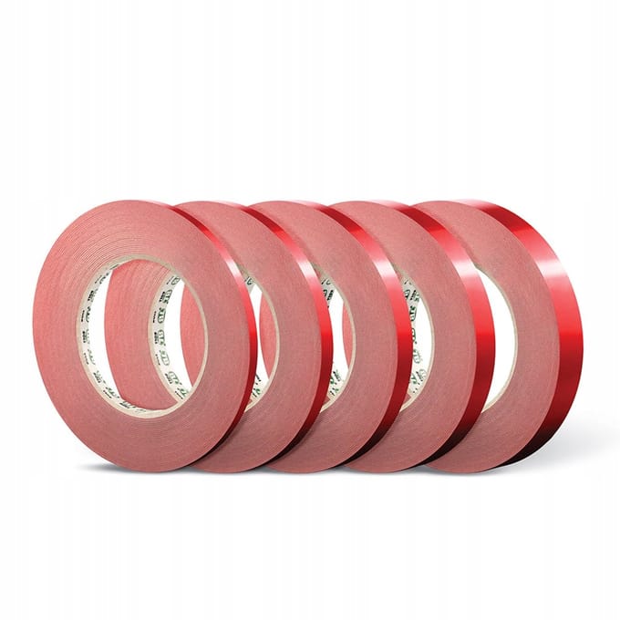 Boll Acryl Dubbelzijdig Plakband 19mm x 5m - Sterk & Weerbestendig