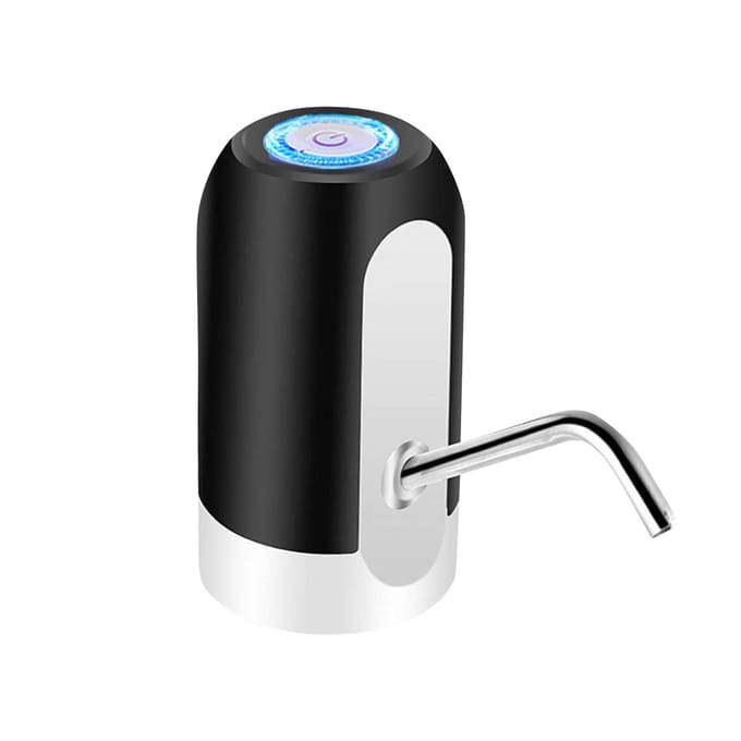 (SD)USB-opladen Elektrisch pompen Emmer Waterzuiveraar Automatische waterdispenser One Size black