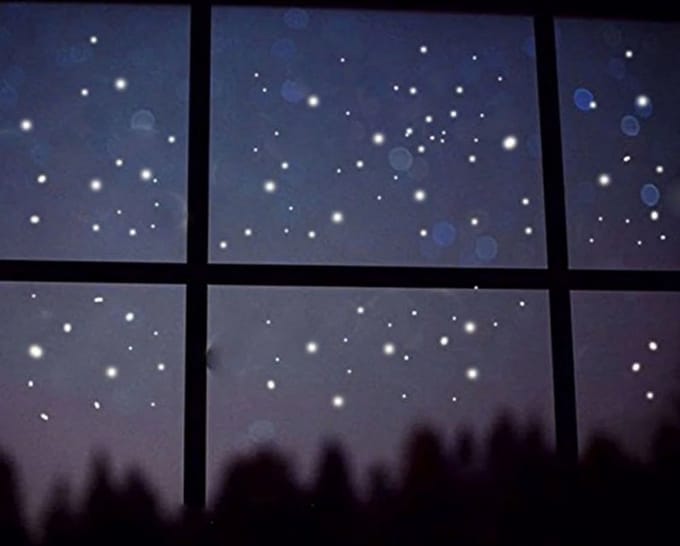 ***Glow In The Dark Muurstickers Stippen - 407 Stuks - Bioscoop Effect - van Heble®***