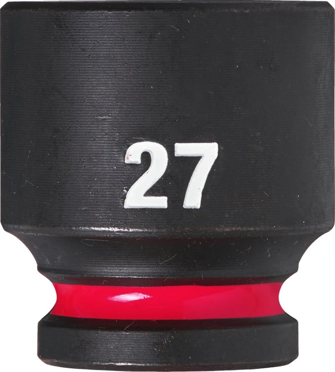 Milwaukee SHOCKWAVE Serie - Impact Korte Dopsleutel - 1/2 Inch - 27 mm