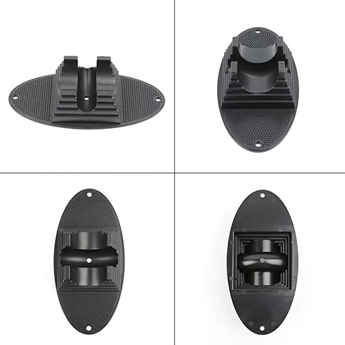 Scooter Standhouder 1 stuks Wielklem Standaard met Antislip Basis, Vaste Beugel voor Buitensporten Scooterrek voor Elektrische Scooter en Fietsstandaard zwart