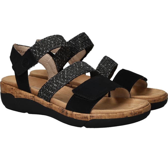 Sandalen met sleehak Remonte -