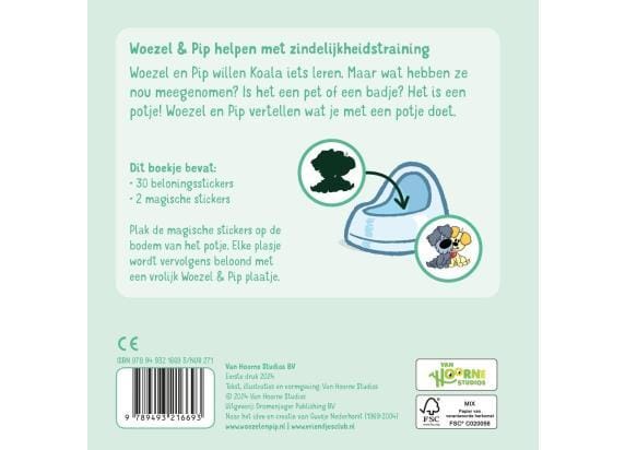 Woezel en Pip & Pip - Op het potje Kartonboekjes