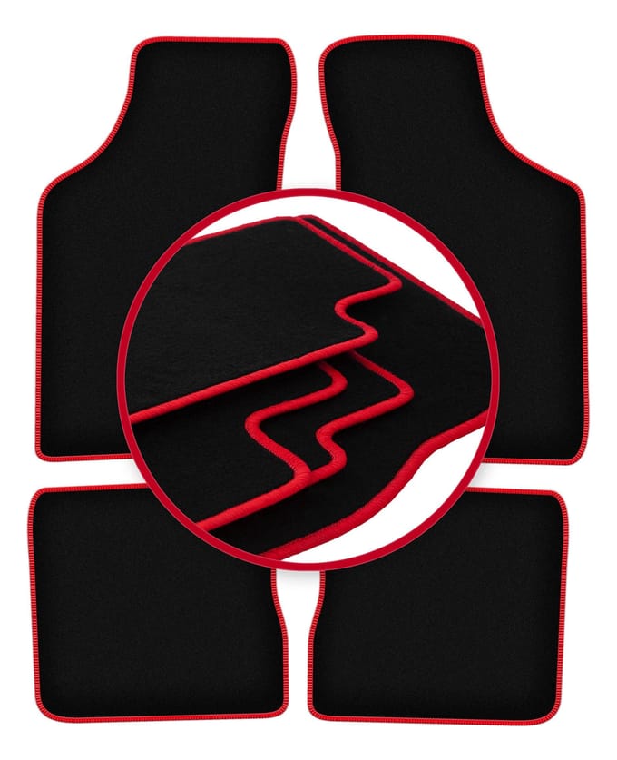 CARLUX-RED automatten voor: Citroen ZX hatchback (1991-1998)
