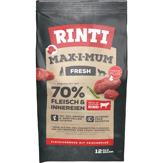 2x12kg Max-i-mum Rund RINTI Hondenvoer