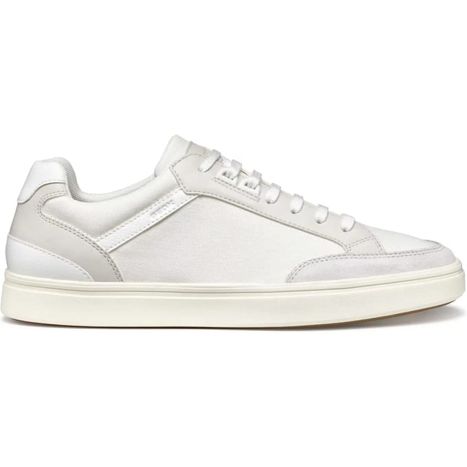 GEOX BALTMOORE HEREN Sneakers - WIT/MELKWIT - Maat 41