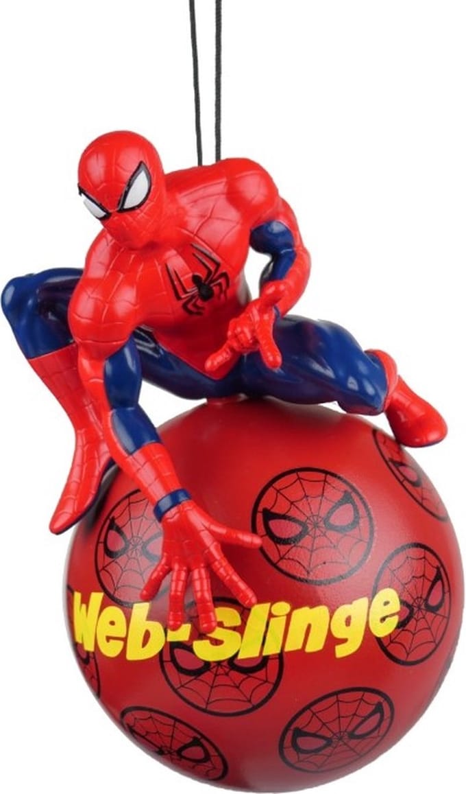 Orn.plc bal spiderman l12cm