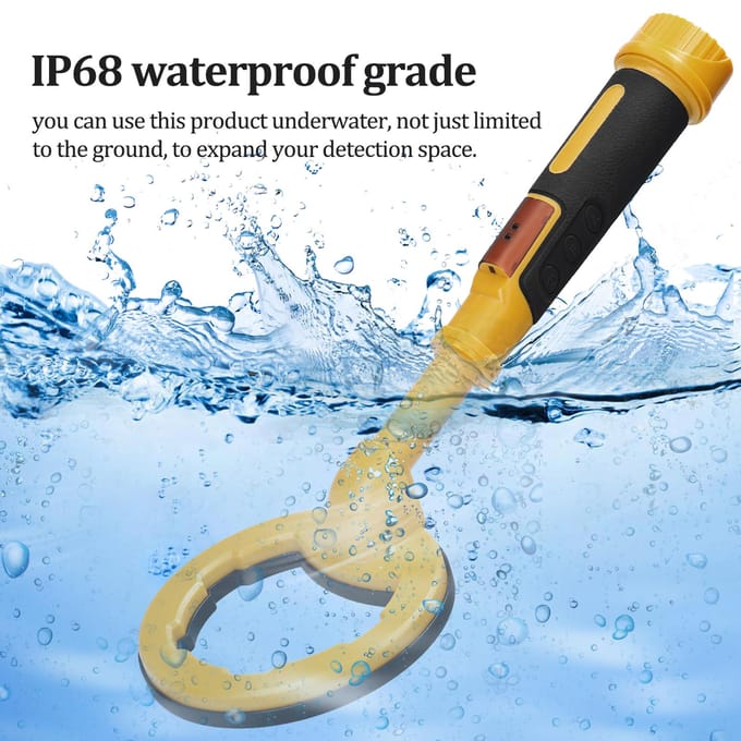 Handheld Onderwater Pulse Dive Metaaldetector 2 In 1 Onderwater Detector Pinpointer Draagbaar veelkleurig