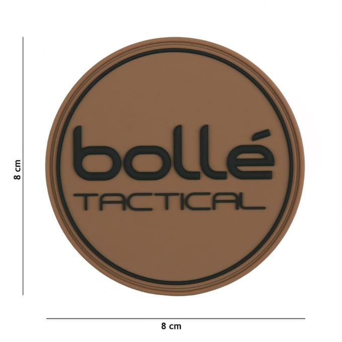Embleem 3D PVC Bollé Tactical 8131 Bruin