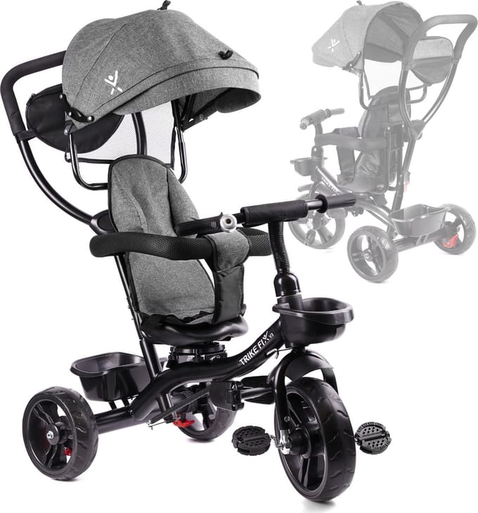 Trike Fix Lite driewieler grijs