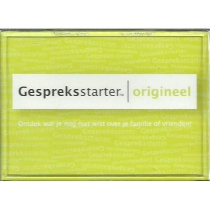 Gespreksstarter origineel
