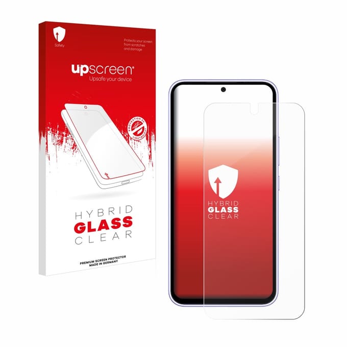 upscreen - Screenprotector voor Samsung Galaxy A54 5G - Folie Beschermfolie Beschermglas transparant