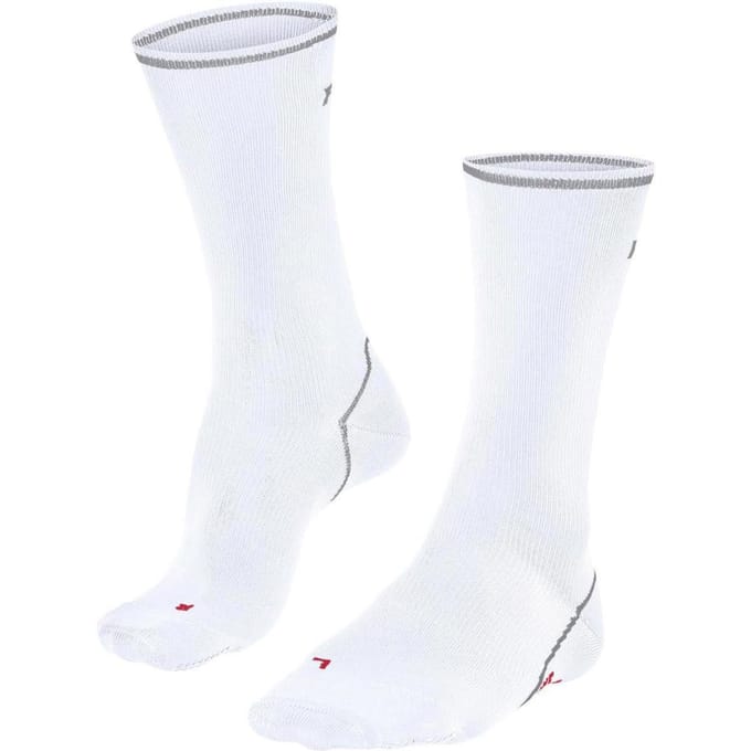 FALKE BC Impulse ultralichte padding functioneel materiaal Fietssokken unisex wit - maat 44-45
