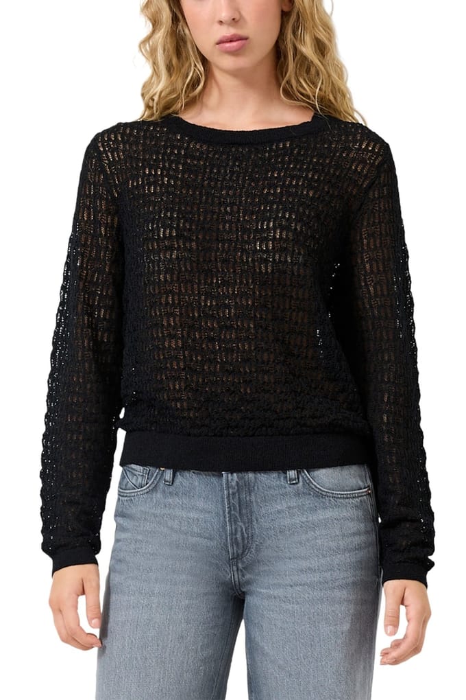 s.Oliver -qs Pullover Black Taglia: S | Maglie a manica lunga Outlet | Donna | Nero