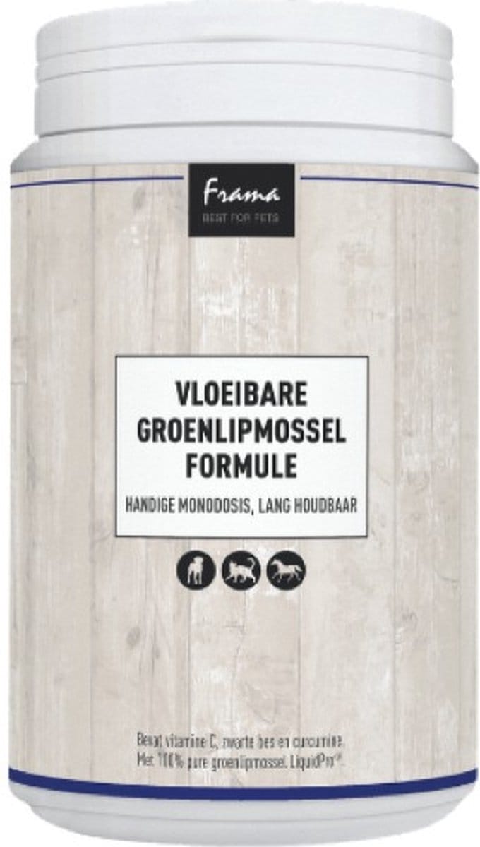 Frama Best for Pets Vloeibare Groenlipmossel 180 capsules