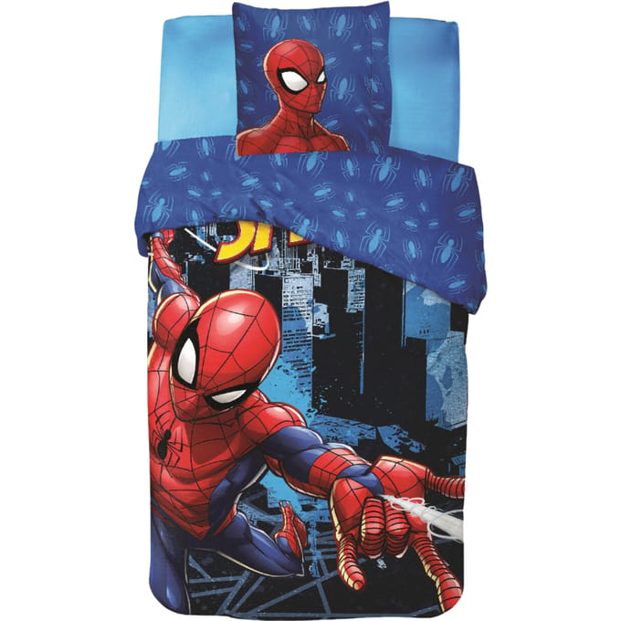 Spiderman dekbedovertrek
