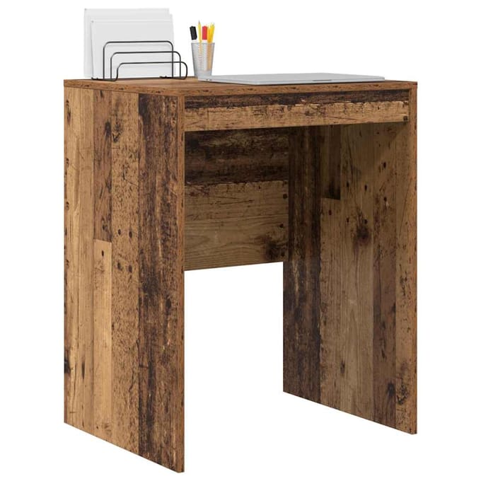 vidaXL - Bureau - Oudhout - 60 - x - 50 - x - 76 - cm