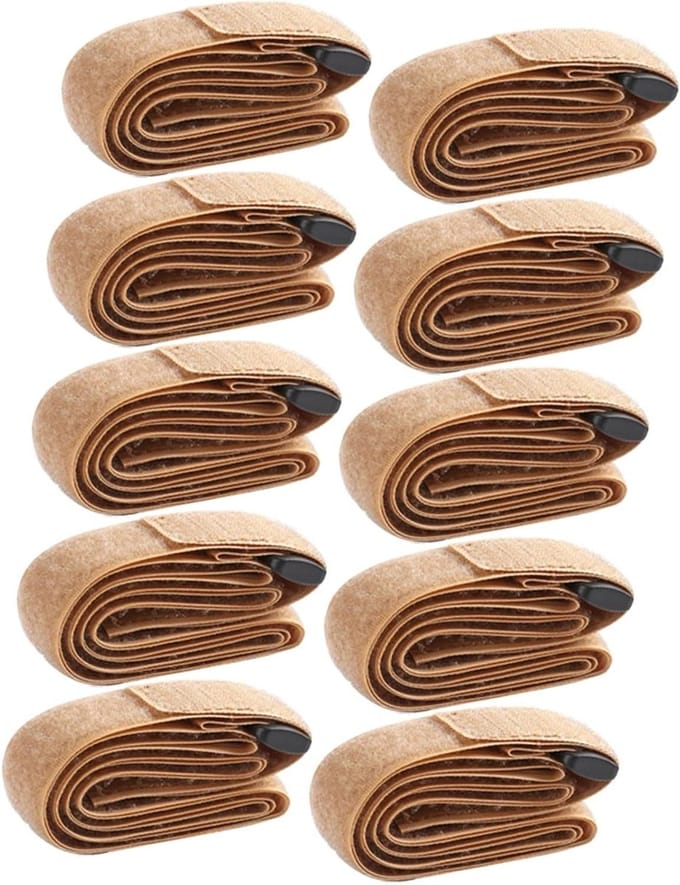 Spanbanden Set - Bagage Riemen - Spullen Vastzetten - Duurzaam Polyester - 10 Stuks - Kleur Gesorteerd