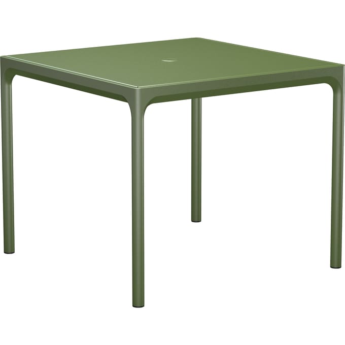 HOUE VIER Aluminium tafel 90x90cm - olivgrün