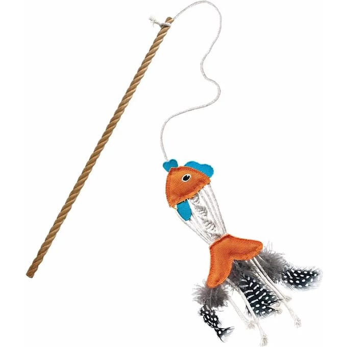Kattenspeelgoed Kong Naturals Teaser Fish