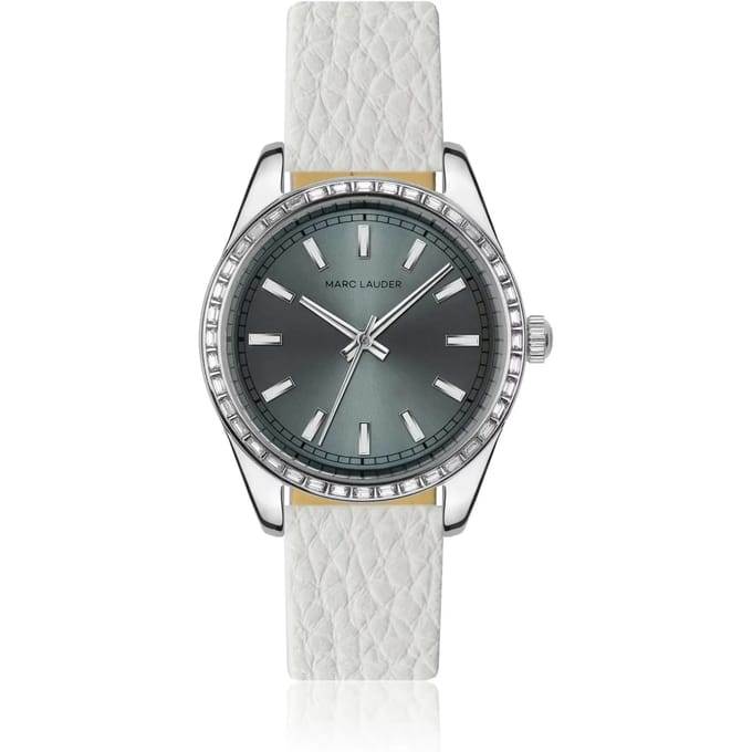 Dames kalfsleren horloge Marc Lauder Ankara