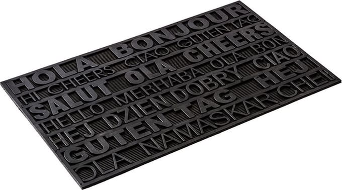 Rubbermagazijn - Deurmat - 75x45cm - Entreemat - Rubber deurmat