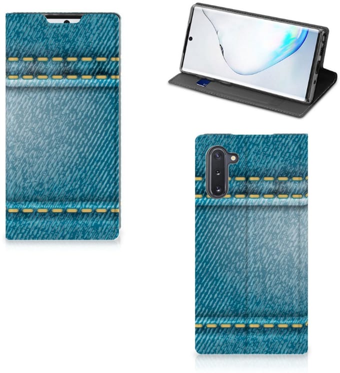 Samsung Galaxy Note 10 Hippe Standcase Jeans