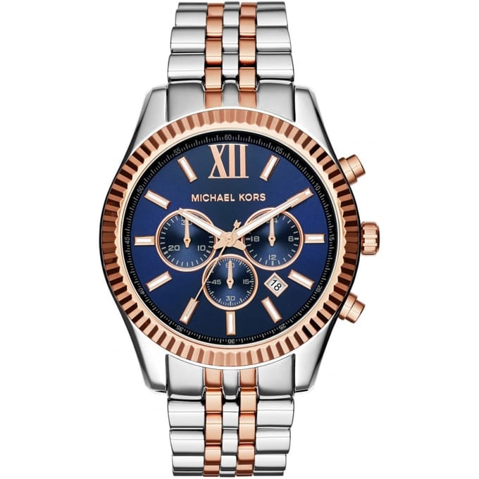 Michael Kors Lexington MK8412 Unisex Horloge 45mm 10 ATM