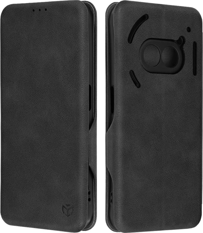 Hoesje geschikt voor Nothing Phone (2a) / (2a) Plus - Techsuit Safe+ Book Wallet Case - Zwart
