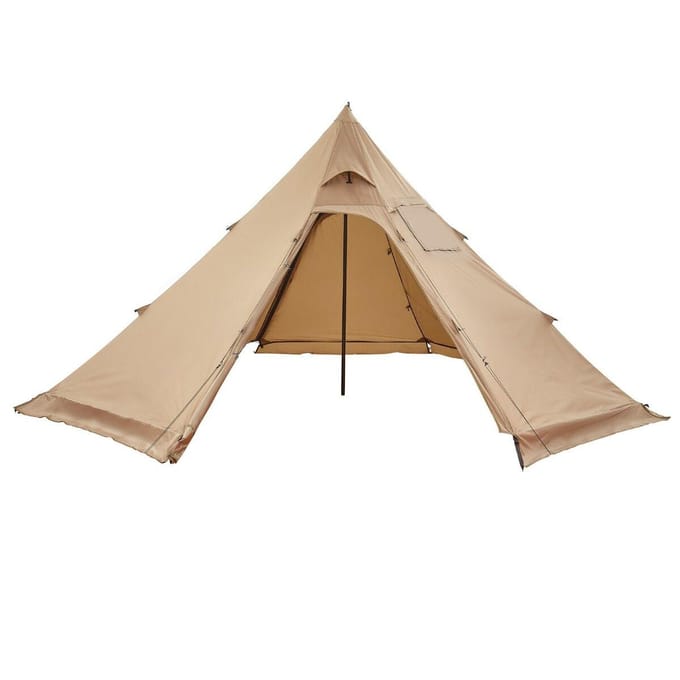 Tipi Tente Chaude avec Orifice pour Poêle Imperméable Portable pour 4 Personnes Camping