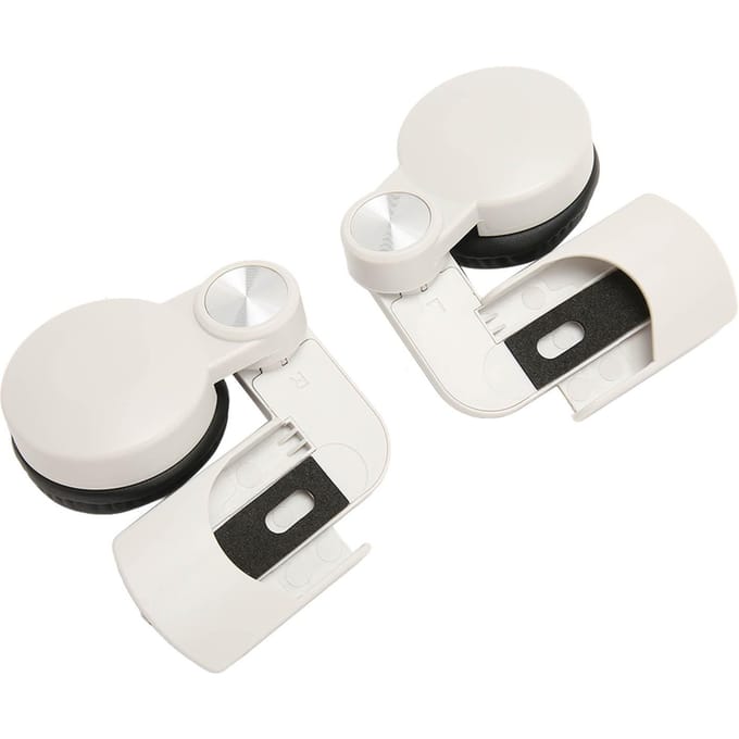 VR-headset Oorkappen Zacht Comfortabel Vervanging Geleidende Oortelefoon white
